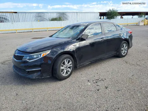 5XXGT4L32GG046702 — 2016 Kia Optima, Вандализм, фото до ремонта