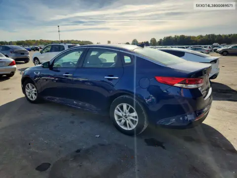 2016 Kia Optima Lx VIN 5XXGT4L38GG089571 фото 2