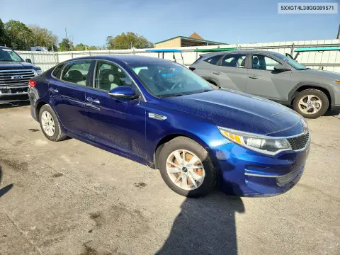 2016 Kia Optima Lx VIN 5XXGT4L38GG089571 фото 4