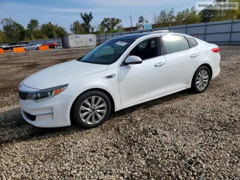5XXGU4L31GG022016 Kia Optima 2016 — повреждение Мелкие вмятины и царапины, фото до ремонта
