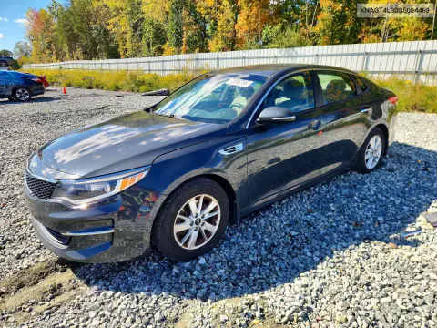 KNAGT4L30G5084463 — 2016 Kia Optima, Передняя часть, фото до ремонта