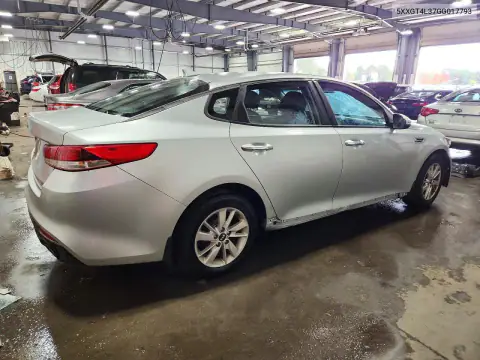 5XXGT4L37GG017793 — 2016 Kia Optima, фото 3 с аукциона Copart, Вандализм