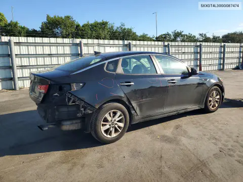 2016 Kia Optima Lx VIN 5XXGT4L30GG087474 фото 3