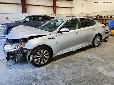 5XXGT4L33HG140685 — 2017 Kia Optima, Передняя часть, фото до ремонта