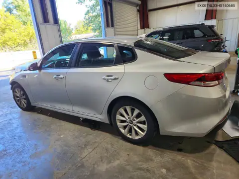 2017 Kia Optima Lx VIN 5XXGT4L33HG140685 фото 2