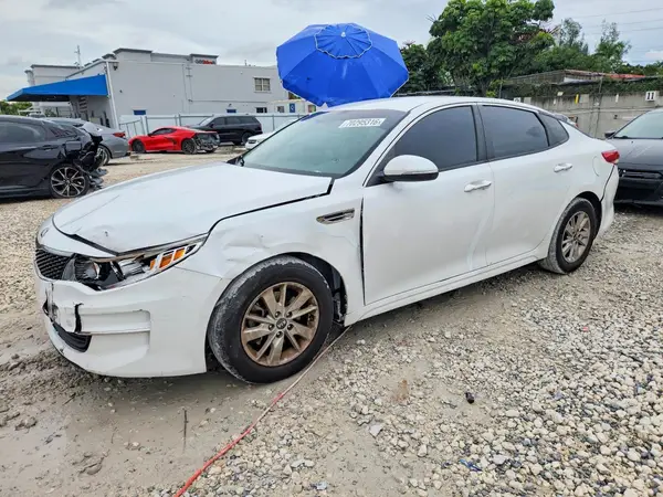 5XXGT4L32HG171720 — 2017 Kia Optima, Передняя часть (Front End), фото до ремонта