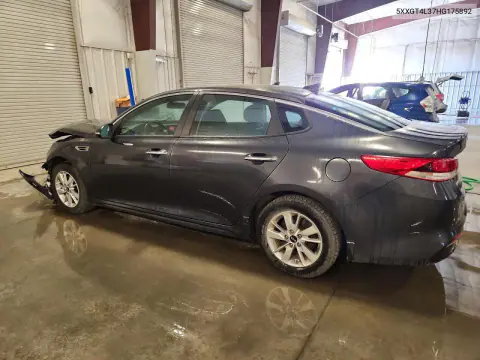2017 Kia Optima Lx VIN 5XXGT4L37HG175892 фото 2