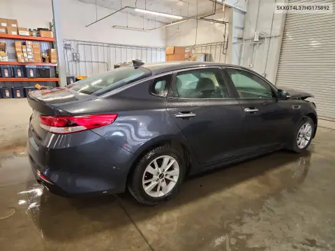 2017 Kia Optima Lx VIN 5XXGT4L37HG175892 фото 3