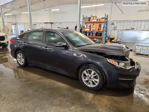 2017 Kia Optima Lx VIN 5XXGT4L37HG175892 фото 4