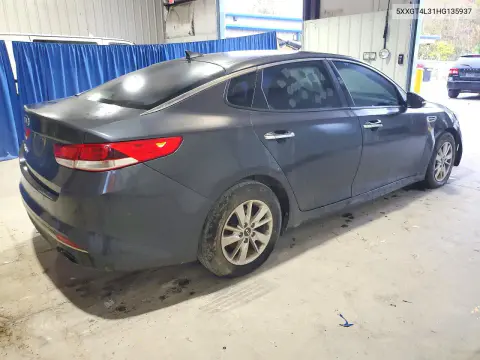 2017 Kia Optima Lx VIN 5XXGT4L31HG135937 фото 3