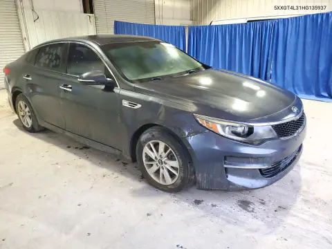 2017 Kia Optima Lx VIN 5XXGT4L31HG135937 фото 4