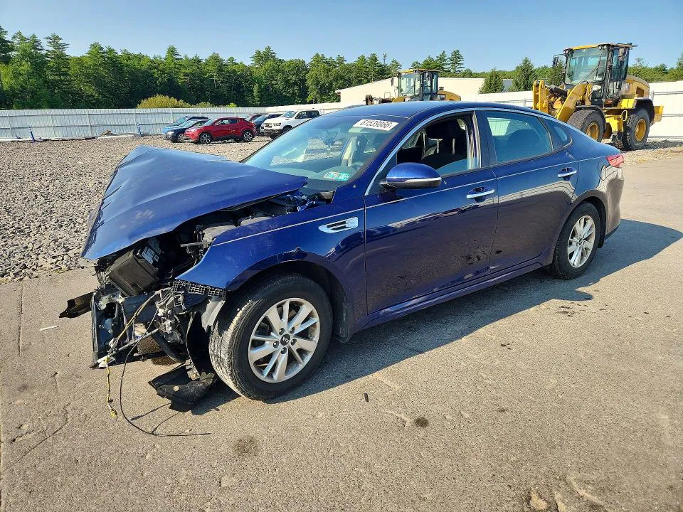 2018 KIA OPTIMA VIN 5XXGT4L37JG217306 фото 1