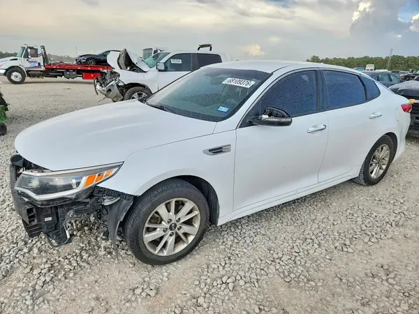 5XXGT4L37JG243534 — 2018 Kia Optima, Передняя часть (Front End), фото до ремонта