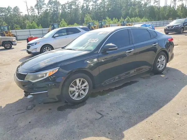 5XXGT4L31JG230312 — 2018 Kia Optima, Передняя часть (Front End), фото до ремонта