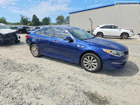 2018 Kia Optima Ex VIN 5XXGU4L32JG217243 фото 4