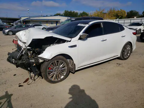 5XXGV4L25JG227172 — 2018 Kia Optima, Передняя часть (Front End), фото до ремонта