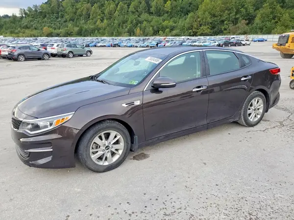 KNAGT4L39J5234738 — 2018 Kia Optima, Передняя часть (Front End), фото до ремонта