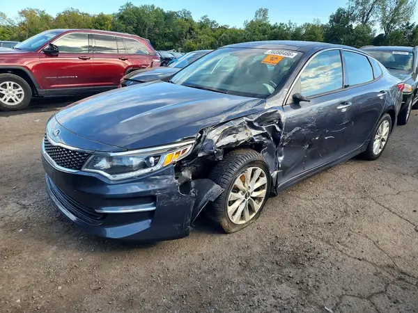 5XXGU4L38JG216467 Kia Optima 2018 — повреждение Передняя часть, фото до ремонта
