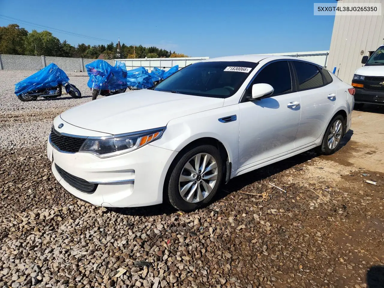2018 Kia Optima Lx VIN 5XXGT4L38JG265350 фото 1
