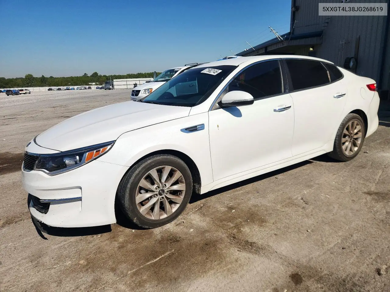 2018 Kia Optima Lx VIN 5XXGT4L38JG268619 фото 1
