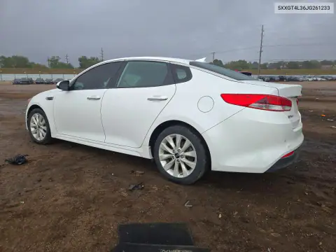 5XXGT4L36JG261233 — 2018 Kia Optima, фото 2 с аукциона Copart, Мелкие вмятины и царапины