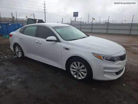 5XXGT4L36JG261233 — 2018 Kia Optima, фото 4 с аукциона Copart, Мелкие вмятины и царапины