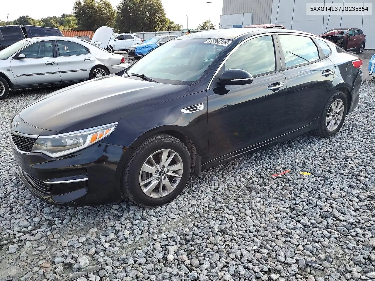 2018 Kia Optima Lx VIN 5XXGT4L37JG235854 фото 1
