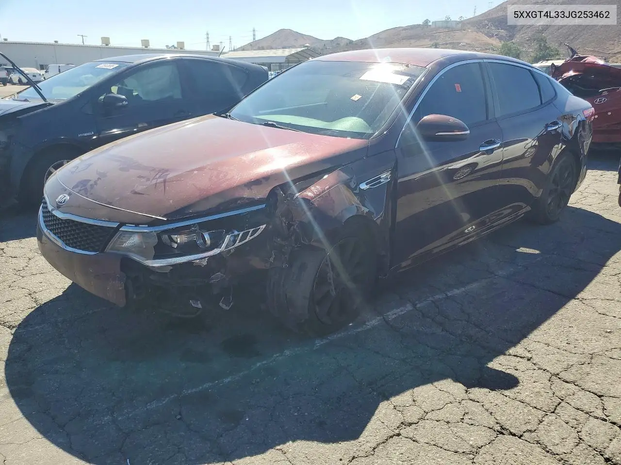 2018 Kia Optima Lx VIN 5XXGT4L33JG253462 фото 1