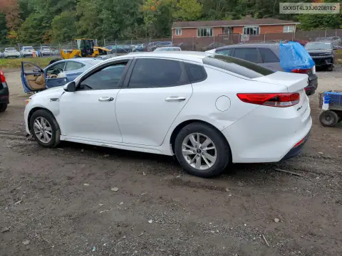 5XXGT4L33JG208182 — 2018 Kia Optima, фото 2 с аукциона Copart, Вандализм