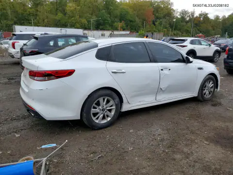 5XXGT4L33JG208182 — 2018 Kia Optima, фото 3 с аукциона Copart, Вандализм