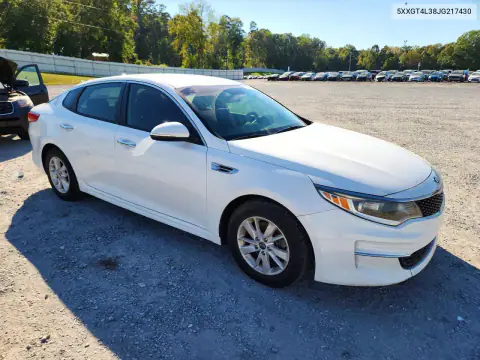 5XXGT4L38JG217430 — 2018 Kia Optima, фото 4 с аукциона Copart, Вандализм