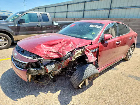 5XXGT4L35KG315705 — 2019 Kia Optima, Передняя часть (Front End), фото до ремонта
