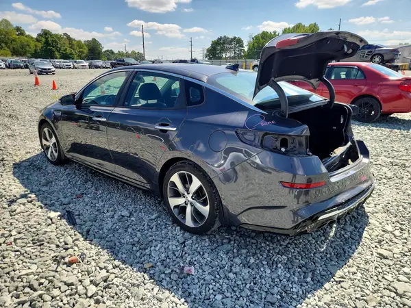 5XXGT4L38KG318727 — 2019 Kia Optima, фото 2 с аукциона Copart, Задняя часть