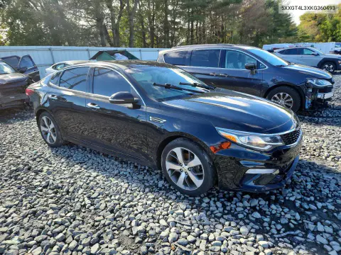 2019 Kia Optima S VIN 5XXGT4L3XKG360493 фото 4