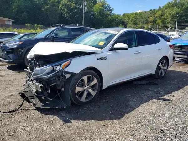 5XXGT4L33KG374655 — 2019 Kia Optima, Передняя часть (Front End), фото до ремонта