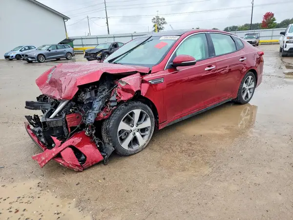 5XXGT4L34KG361011 — 2019 Kia Optima, Передняя часть (Front End), фото до ремонта