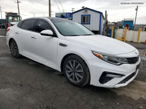 2019 Kia Optima Ex VIN 5XXGU4L13KG338654 фото 4