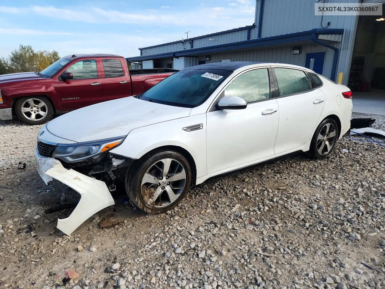 2019 Kia Optima S VIN 5XXGT4L33KG360867 фото 1