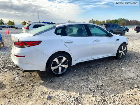 2019 Kia Optima S VIN 5XXGT4L33KG360867 фото 3