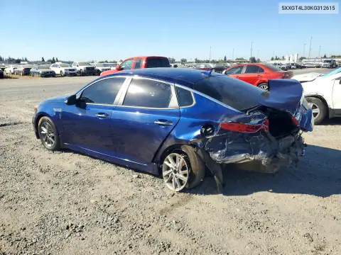 2019 Kia Optima Lx VIN 5XXGT4L30KG312615 фото 2