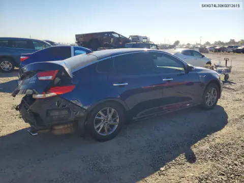 2019 Kia Optima Lx VIN 5XXGT4L30KG312615 фото 3