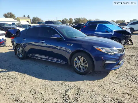 2019 Kia Optima Lx VIN 5XXGT4L30KG312615 фото 4