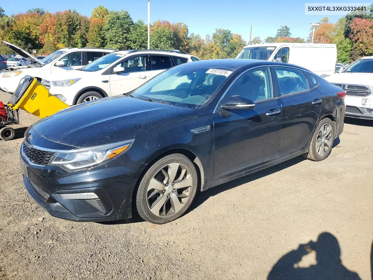 2019 Kia Optima S VIN 5XXGT4L3XKG333441 фото 1