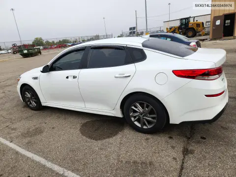 2019 Kia Optima Lx VIN 5XXGT4L36KG345974 фото 2