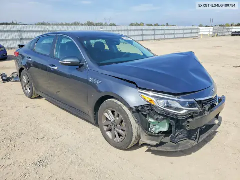 2020 Kia Optima Lx VIN 5XXGT4L34LG409754 фото 4