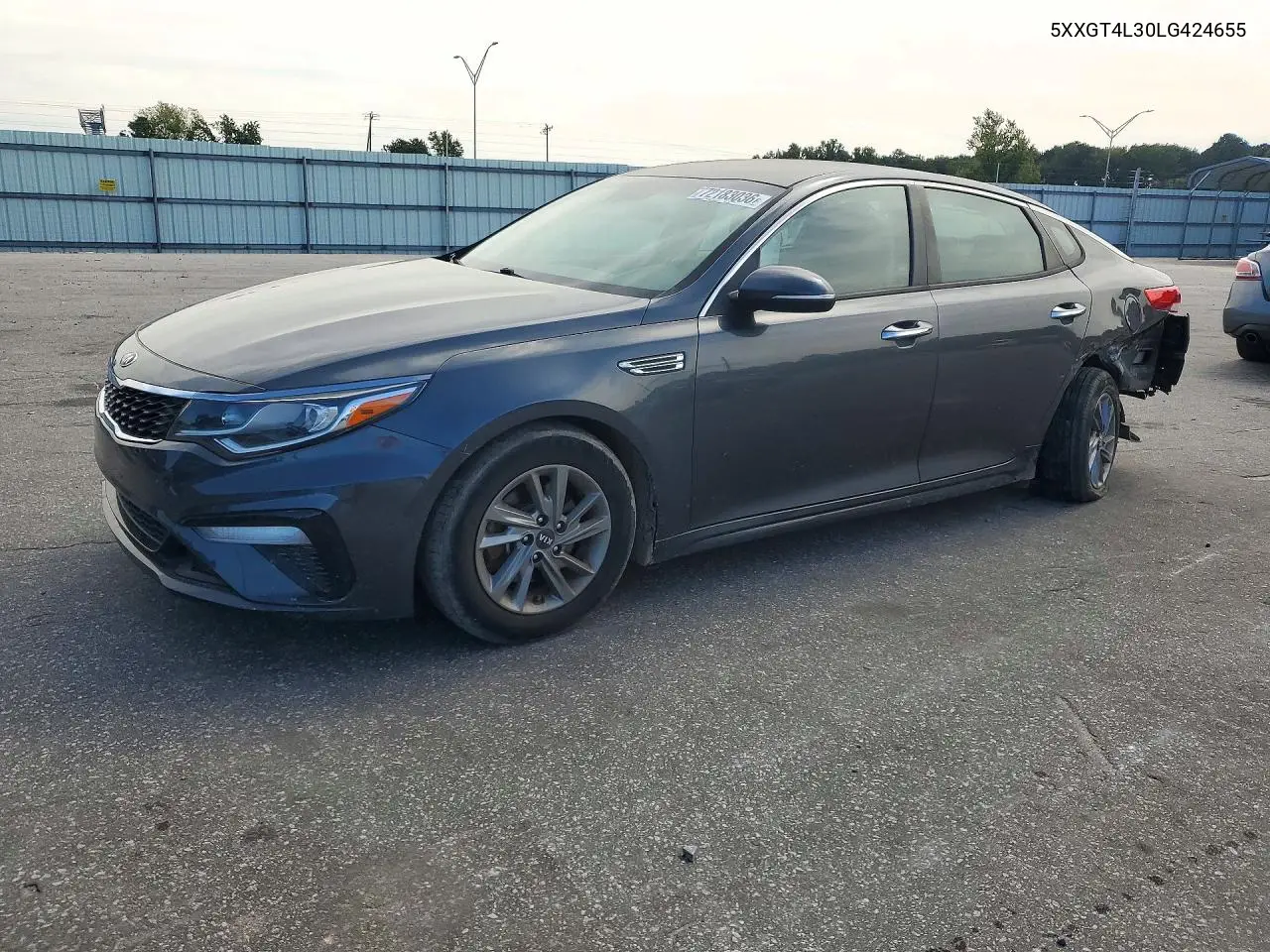 2020 Kia Optima Lx VIN 5XXGT4L30LG424655 фото 1
