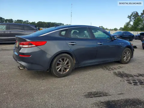 2020 Kia Optima Lx VIN 5XXGT4L30LG424655 фото 3