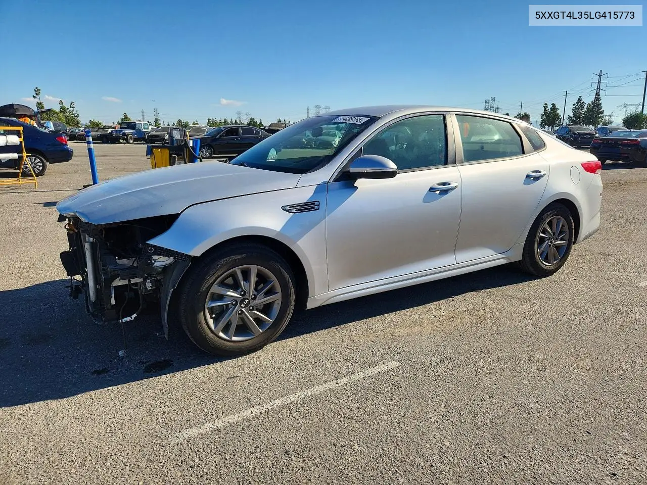 2020 Kia Optima Lx VIN 5XXGT4L35LG415773 фото 1