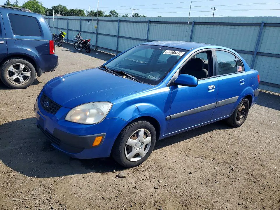2006 KIA RIO VIN KNADE123X66178646 фото 1