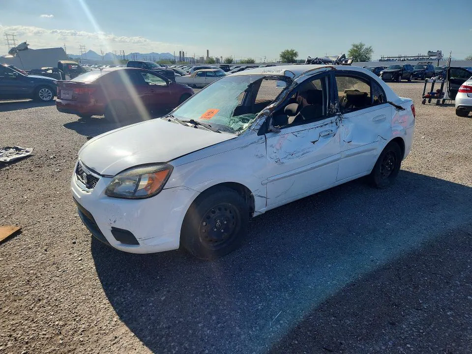 2010 KIA RIO VIN KNADH4A34A6662718 фото 1